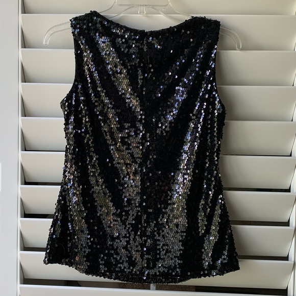 NWOT Calvin Klein Sequin Top - Picture 3 of 6